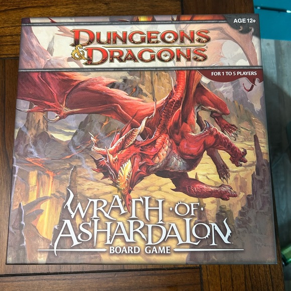 Brand New Dungeons and Dragons Wrath of Ashardalon Board Game